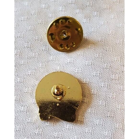 3/8 Inch Pink Gold Moose Legion Service Lapel Hat Pin Tie Tac Collectible - Picture 3 of 5